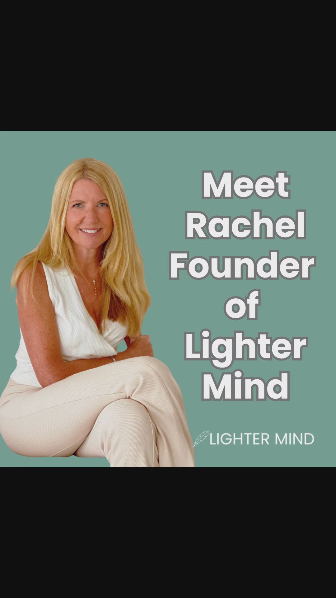 Load video: Meet Rachel - Founder of Lighter Mind Hypnotherapy. Video explaining the benefits of Hypnosis and how it can bring positive lasting change